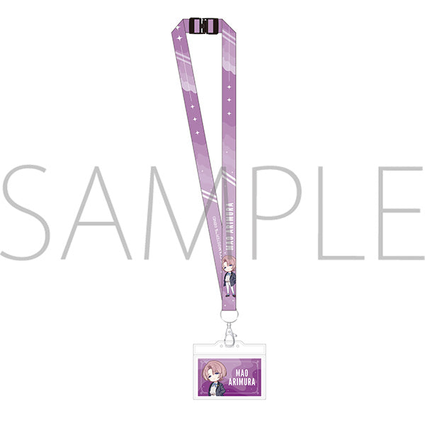 (Goods - Strap) Gakuen iDOLM@STER Neck Strap Mao Arimura