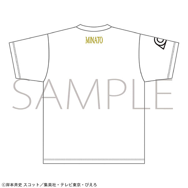 (Goods - Shirt) NARUTO Shippuden T-shirt Minato Namikaze Ninden Boukentan
