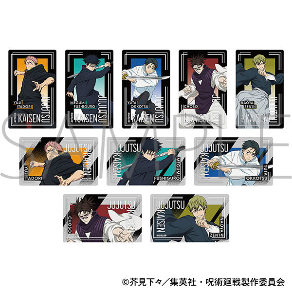 (Goods - Card) Jujutsu Kaisen Season 3 Foil Stamping Clear Card Collection (Blind Box -Single)