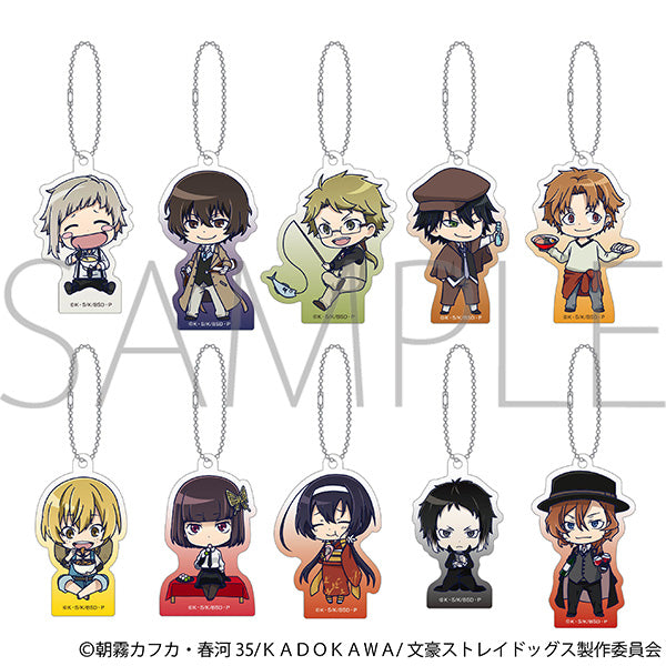 (Goods - Keychain) 文豪ストレイドッグス Acrylic Keychain Collection Chibi (Blind Box -Single)