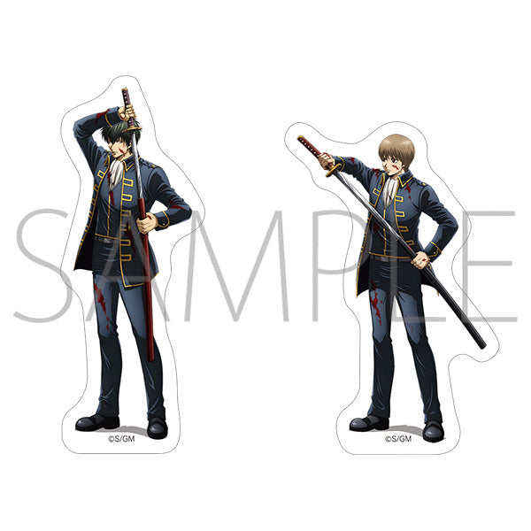 (Goods - Sticker) Gintama the Movie: Yoshiwara in Flames - Sticker Set Hijikata & Okita