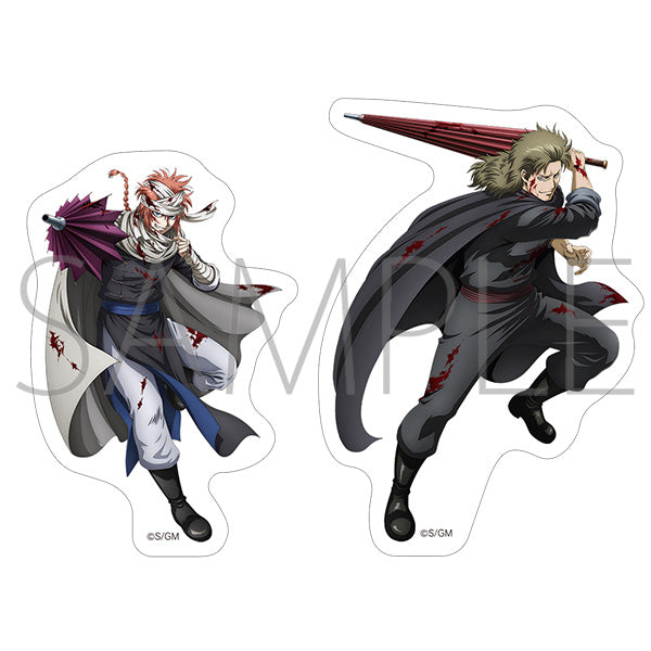 (Goods - Sticker) Gintama the Movie: Yoshiwara in Flames - Sticker Set Kamui & Abuto