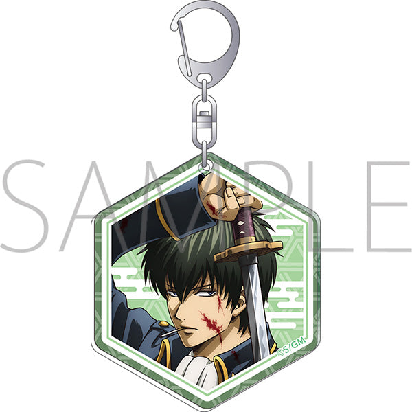 (Goods - Keychain) Gintama the Movie: Yoshiwara in Flames - Acrylic Keychain Yoshiwara in Flames Toshiro Hijikata