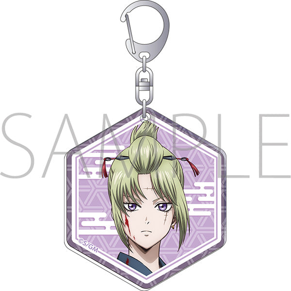 (Goods - Keychain) Gintama the Movie: Yoshiwara in Flames - Acrylic Keychain Yoshiwara in Flames Tsukuyo