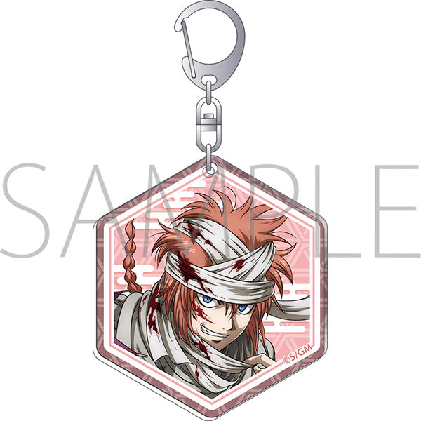 (Goods - Keychain) Gintama the Movie: Yoshiwara in Flames - Acrylic Keychain Yoshiwara in Flames Kamui