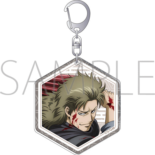 (Goods - Keychain) Gintama the Movie: Yoshiwara in Flames - Acrylic Keychain Yoshiwara in Flames Abuto