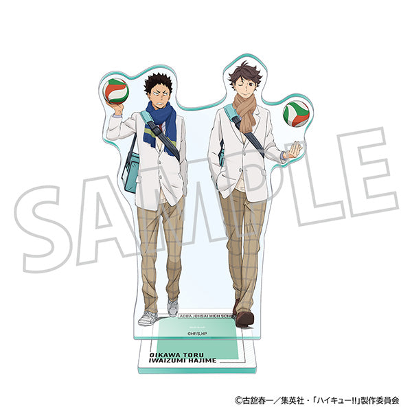 (Goods - Acrylic Stand) Haikyu!! Fuchikara Stand (Acrylic Stand) Toru Oikawa, Hajime Iwaizumi