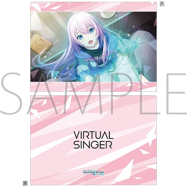 (Goods - Clear File) Hatsune Miku: Colorful Stage! Clear File vol.30 Megurine Luka (Street Sekai) ①