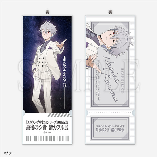 EVANGELION Acrylic Ticket Rebuild of Evangelion | animate USA