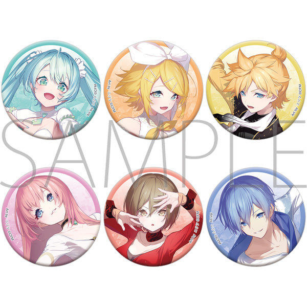 (Goods - Badge) Hatsune Miku Series Glitter Chara Badge Collection (Blind Box -Single)