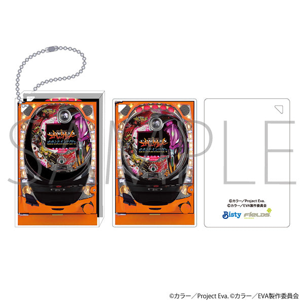(Goods - Keychain) Evangelion Acrylic Block Keychain CR Neon Genesis Evangelion The Second Impact