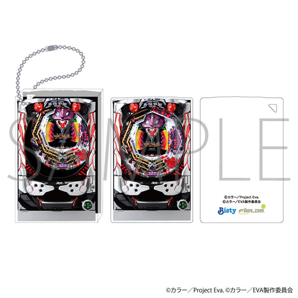 (Goods - Keychain) Evangelion Acrylic Block Keychain CR Neon Genesis Evangelion ～The Beginning of the End～