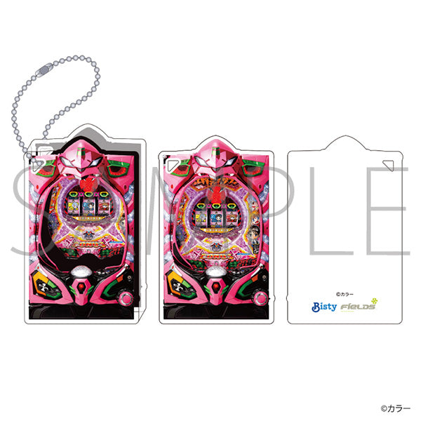 (Goods - Keychain) Evangelion Acrylic Block Keychain CR Drum☆Evangelion