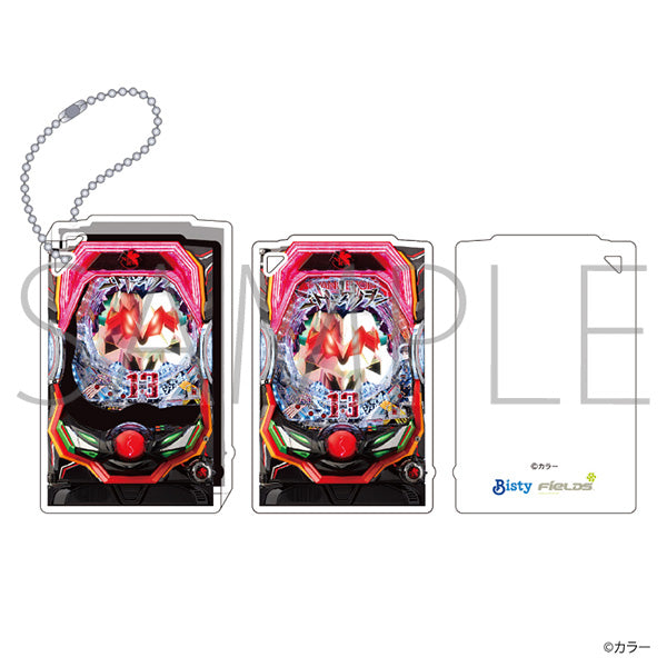 (Goods - Keychain) Evangelion Acrylic Block Keychain Evangelion～Cho Boso～