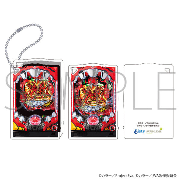 (Goods - Keychain) Evangelion Acrylic Block Keychain Neon Genesis Evangelion　Kessen～Shinki～