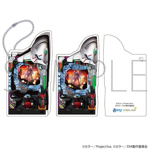 (Goods - Keychain) Evangelion Acrylic Block Keychain P Neon Genesis Evangelion - Roar to the Future: SPECIAL EDITION