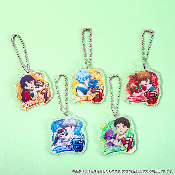 (Goods - Keychain) Evangelion Acrylic Keychain Special Stage Pattern (Shinji)