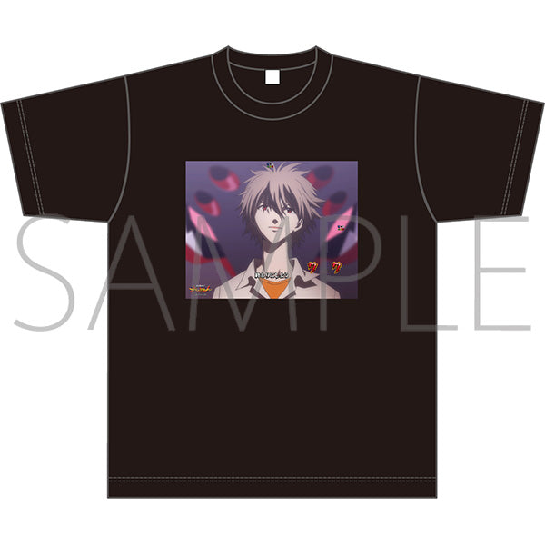 (Goods - Shirt) Evangelion T-shirt Black (Free Size) Strategie “Yashima” Kaworu Nagisa Story Reach