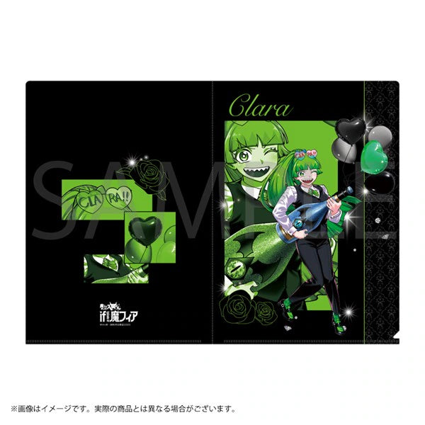 (Goods - Clear File) Welcome to Demon School! Iruma-kun IF Club Babyls Clear File Clara