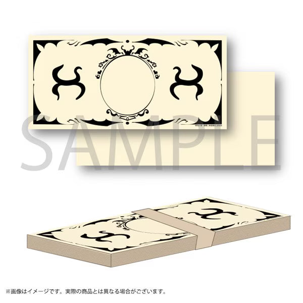 (Goods - Stationaries) Welcome to Demon School! Iruma-kun IF Club Babyls Wad of Cash-Style Memopad