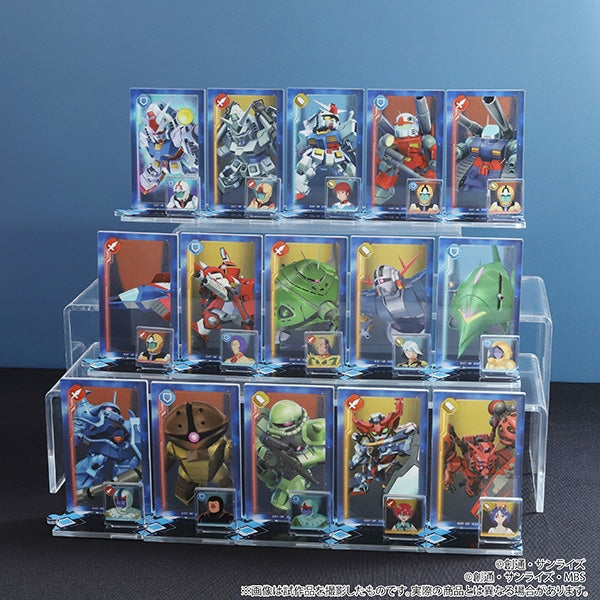 (Goods - Acrylic Stand) SD Gundam G Generation ETERNAL Unit Formation Style Acrylic Stand Collection - Mobile Suit Gundam & GQuuuuuuX (Blind Box -Single)