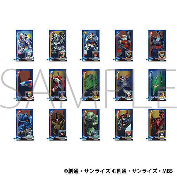 (Goods - Acrylic Stand) SD Gundam G Generation ETERNAL Unit Formation Style Acrylic Stand Collection - Mobile Suit Gundam & GQuuuuuuX (Blind Box -Single)