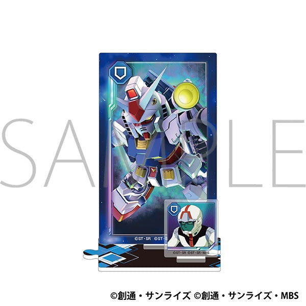 (Goods - Acrylic Stand) SD Gundam G Generation ETERNAL Unit Formation Style Acrylic Stand Collection - Mobile Suit Gundam & GQuuuuuuX (Blind Box -Single)