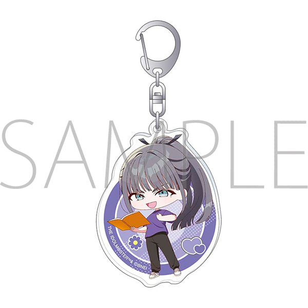 (Goods - Keychain) Gakuen iDOLM@STER Acrylic Keychain Tsubame Amaya Hatsuboshi School Festival Fair