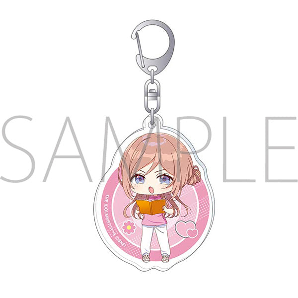 (Goods - Keychain) Gakuen iDOLM@STER Acrylic Keychain Rinami Himesaki Hatsuboshi School Festival Fair