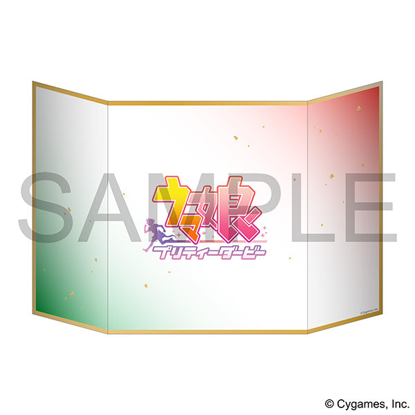 (Goods - Acrylic Stand) Umamusume: Pretty Derby Mini Folding Screen/Nice Nature x Maruzensky