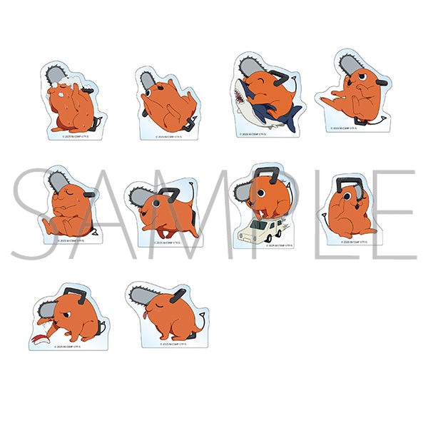 (Goods - Acrylic Stand) Chainsaw Man The Movie: Reze Arc Lots of Pochita Acrylic Mini Figure Collection B (Blind Box -Single)