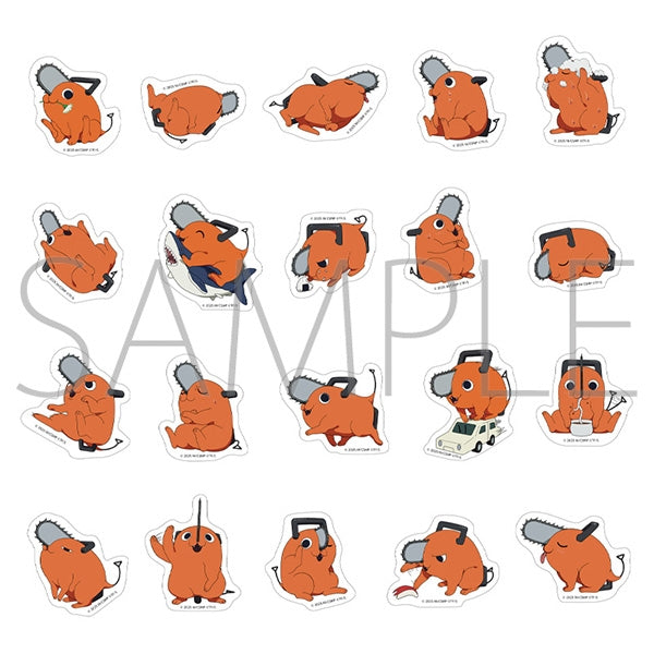 (Goods - Sticker) Chainsaw Man The Movie: Reze Arc Lots of Pochita Sticker Selection (Blind Box -Single)