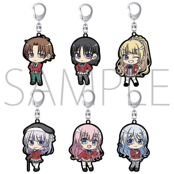 (Goods - Keychain) Classroom of the Elite Rubber Keychain Collection (Blind Box -Single)