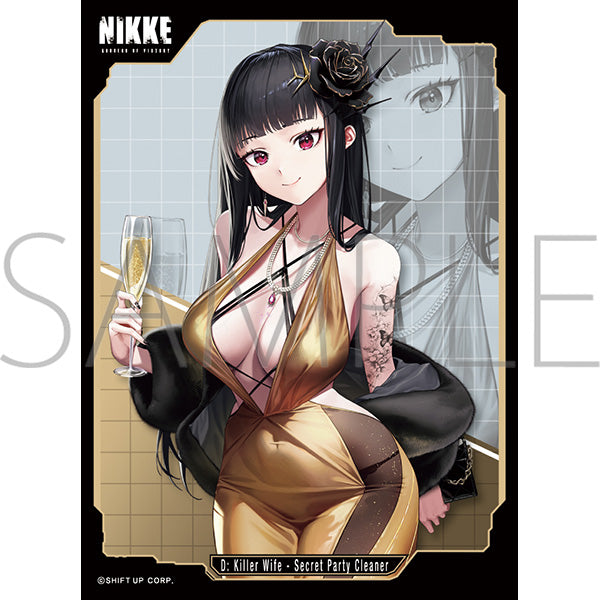 (Goods - Card Accessory) Movic Chara Sleeve Collection Mat Series GODDESS OF VICTORY: NIKKE - D: Killer Wife - Secret Party Cleaner (No. MT2305)