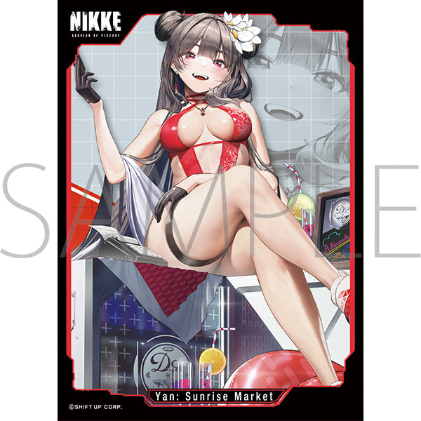 (Goods - Card Accessory) Movic Chara Sleeve Collection Mat Series GODDESS OF VICTORY: NIKKE - Yan: Sunrise Market (No. MT2317)