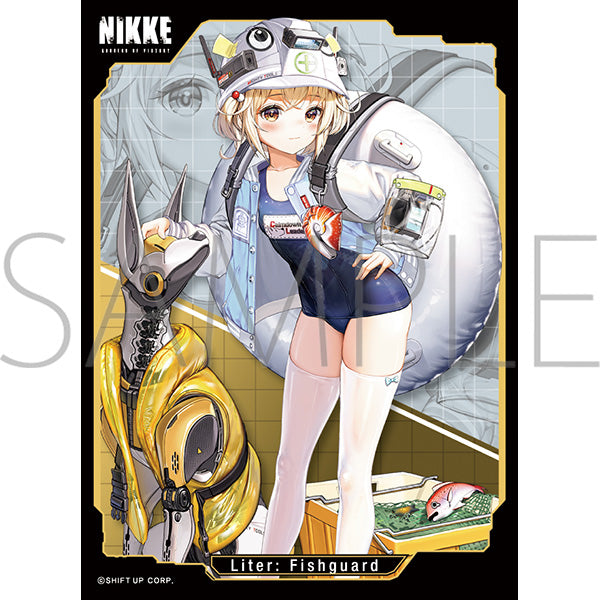 (Goods - Card Accessory) Movic Chara Sleeve Collection Mat Series GODDESS OF VICTORY: NIKKE - Liter: Fish Guard (No. MT2318)