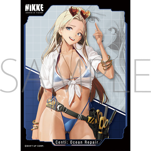 (Goods - Card Accessory) Movic Chara Sleeve Collection Mat Series GODDESS OF VICTORY: NIKKE - Centi: Ocean Repair (No. MT2322)