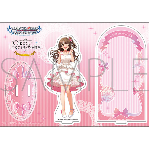 (Goods - Acrylic Stand) THE IDOLM@STER Cinderella Girls Acrylic Diorama Uzuki Shimamura STARLIGHT ALLIANCE