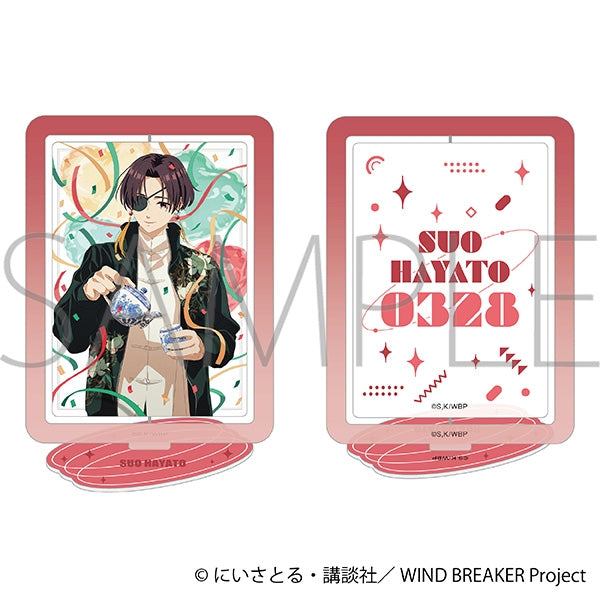 (Goods - Acrylic Stand) WIND BREAKER Kurukuru Acrylic Stand Hayato Suo