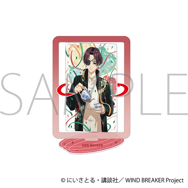 (Goods - Acrylic Stand) WIND BREAKER Kurukuru Acrylic Stand Hayato Suo