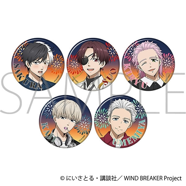 (Goods - Badge) WIND BREAKER Glitter Character Badge Collection - Fireworks (Blind Box -Single)