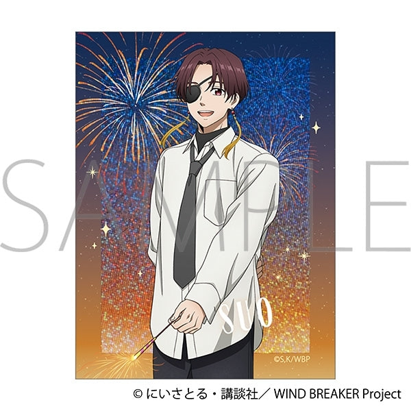 (Goods - Sticker) WIND BREAKER Holographic Sticker - Hayato Suo Fireworks