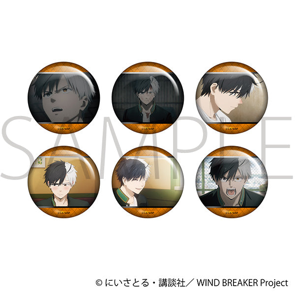 (Goods - Badge) WIND BREAKER Lots of Sakura Holographic Chara Badge Collection (Blind Box -Single)