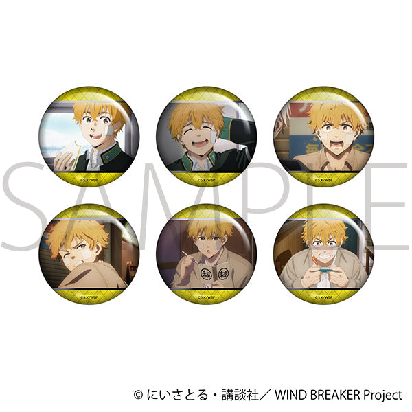 (Goods - Badge) WIND BREAKER Lots of Nirei Holographic Chara Badge Collection (Blind Box -Single)