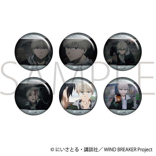 (Goods - Badge) WIND BREAKER Lots of Kaji Holographic Chara Badge Collection (Blind Box -Single)