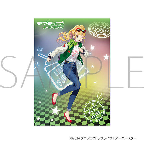 (Goods - Tapestry) Love Live! Superstar!! Clear Poster Sumire Heanna