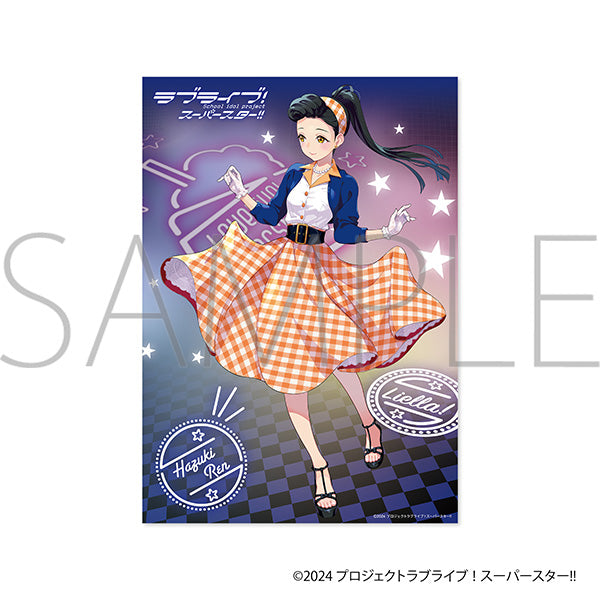 (Goods - Tapestry) Love Live! Superstar!! Clear Poster Ren Hazuki