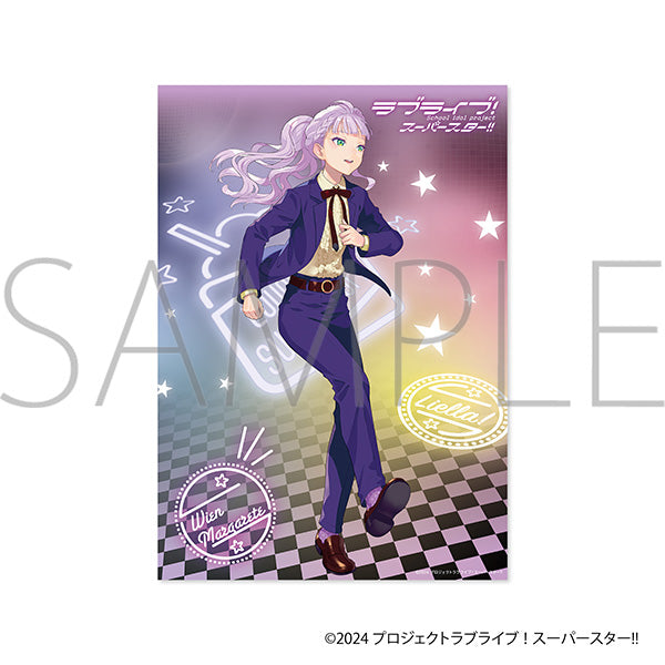 (Goods - Tapestry) Love Live! Superstar!! Clear Poster Wien Margarete