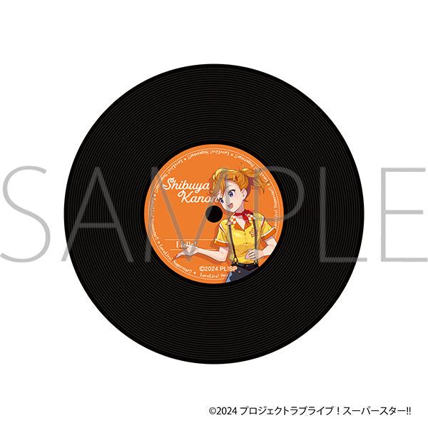 (Goods - Coaster) Love Live! Superstar!! Record Style Coaster Kanon Shibuya