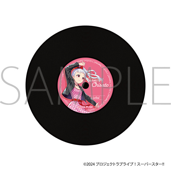 (Goods - Coaster) Love Live! Superstar!! Record Style Coaster Chisato Arashi